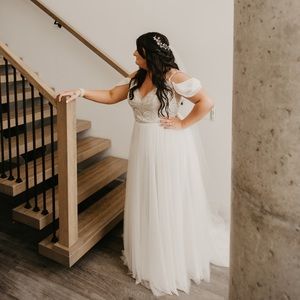 Maggie Sottero Charlene Wedding Dress | Size 18 | Swarovski Crystal A-Line Gown